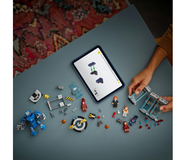LEGO Marvel 76315 Super Heroes Laboratorium Iron Mana: Zbrojownia - 1308222 - zdjęcie 13
